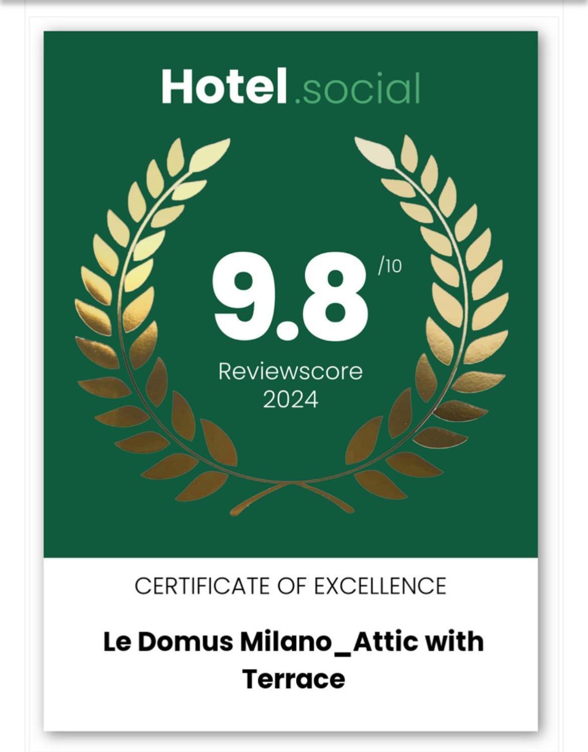 Le Domus Milano_Attic With Terrace Apartment ภายนอก รูปภาพ
